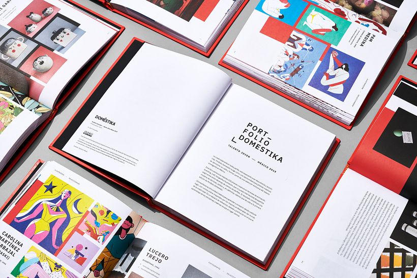 ¡Estos son los ganadores y el libro de Portfolio Domestika México! 16