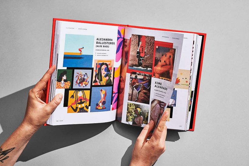 ¡Estos son los ganadores y el libro de Portfolio Domestika México! 17