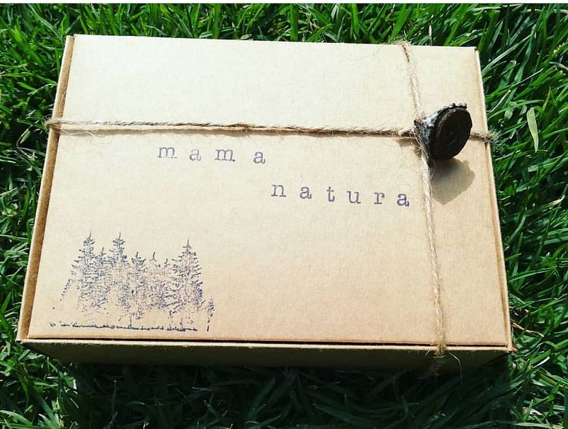 pack 1 usando sellos  , soga artesanal y semilla de eucalipto