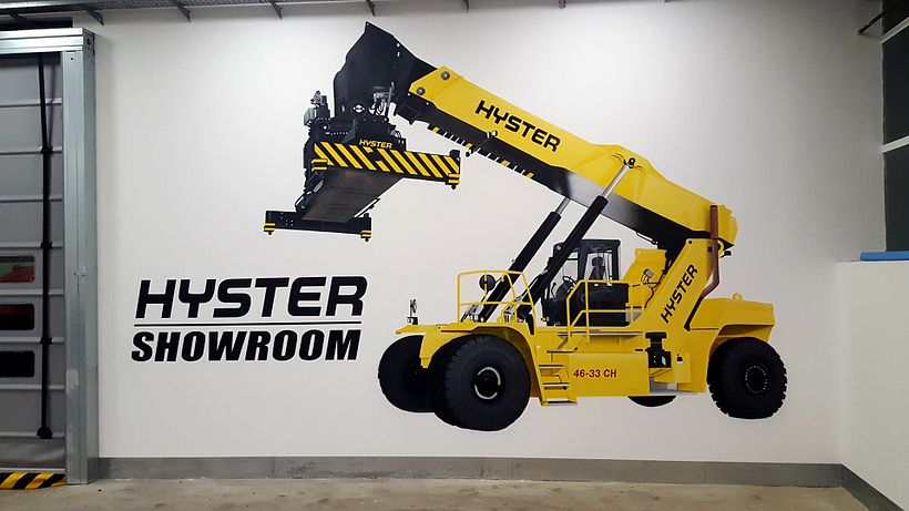 Realismo máquina Hyster - Belle arti
