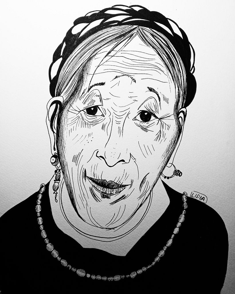 Hecho con rotring y pincel 