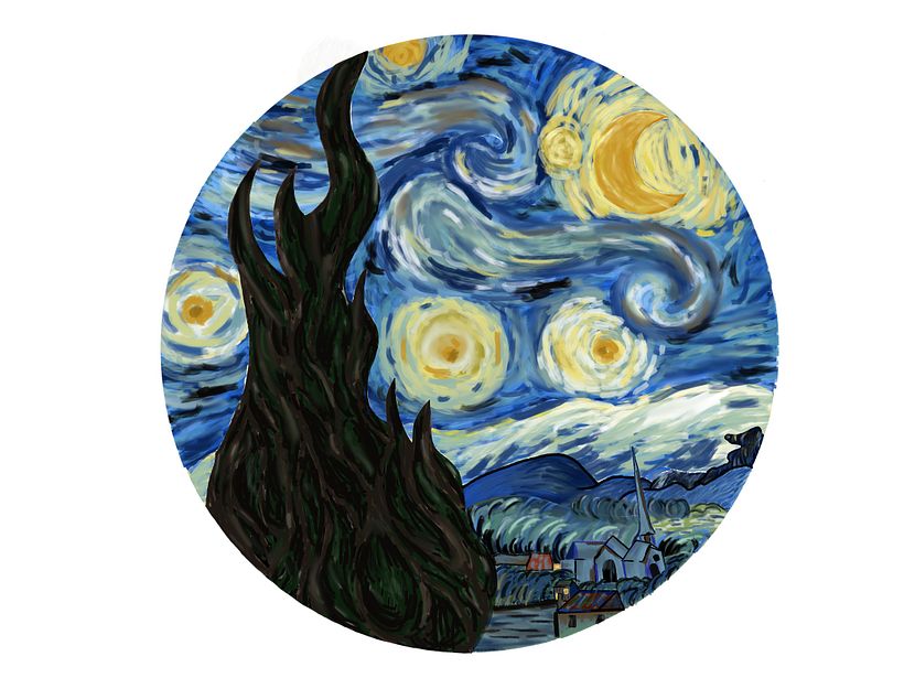 Usando lo que aprendí únicamente en las tres primeras unidades del curso de pintura realista en procreate.