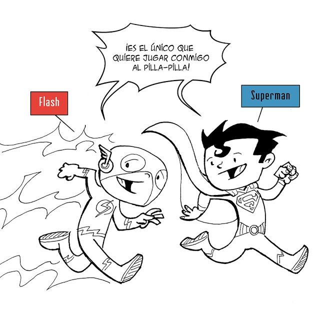 Inktober Día 30 Catch DC kawaii 