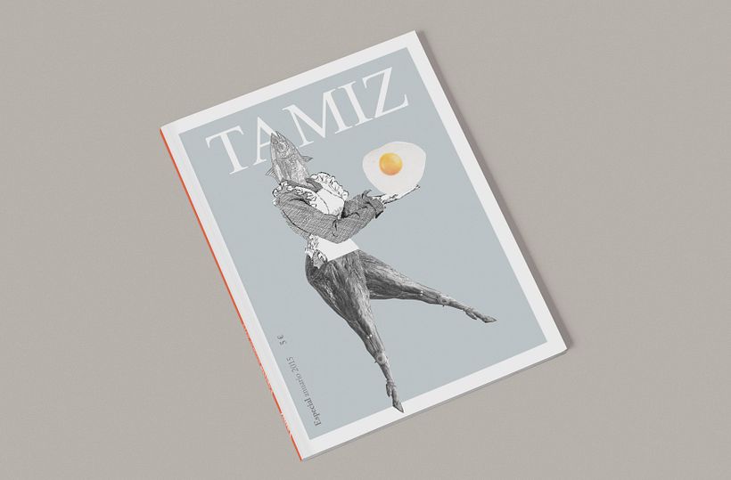 Maquetación y rediseño revista gastronómica TAMIZ -1