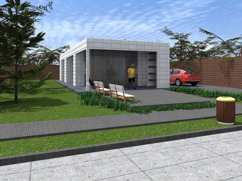 Vivienda Rectangular -1