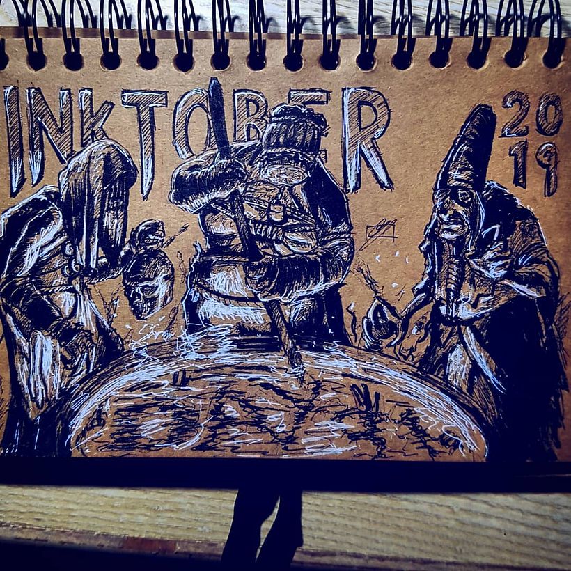 Inktober: dibuja, comparte y gana 1