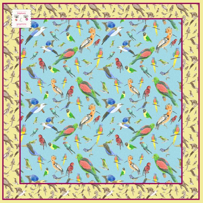 Mi Proyecto del curso: Diseño de estampados textiles 1