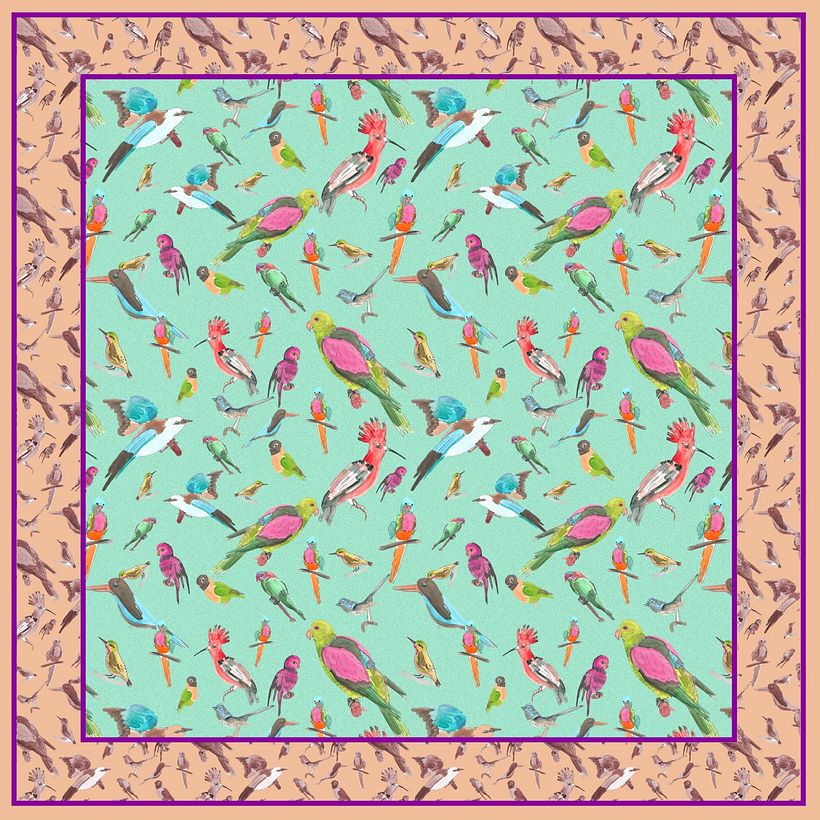 Mi Proyecto del curso: Diseño de estampados textiles 3