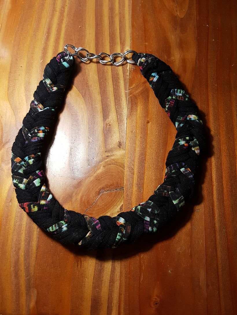 Resultado de primer proyecto de Joyería Textil 0