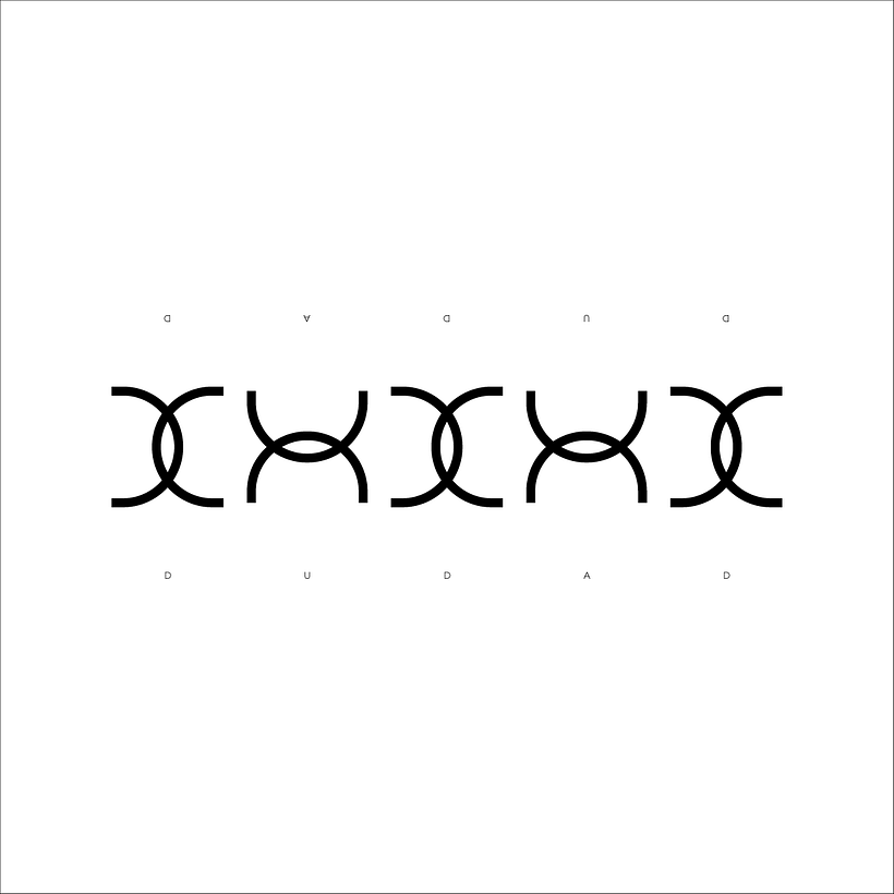 DUDAD ambigrama 0