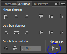 Ayuda, problema en illustrator al querer alinear objetos 1