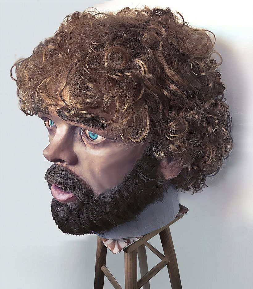 Cabeza Gigante de Tyrion Lannister -1