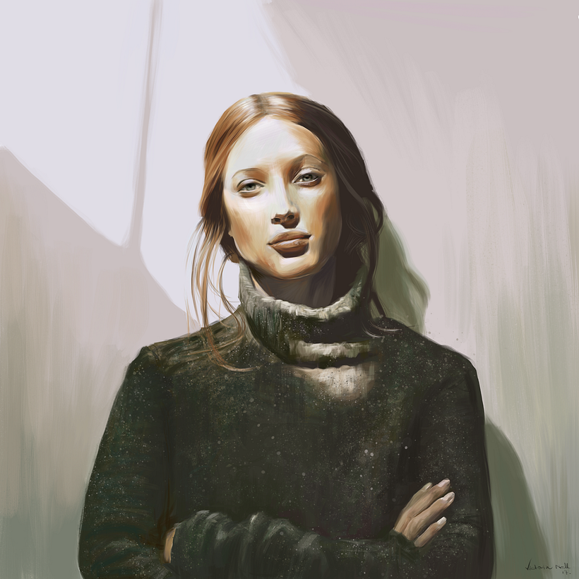 Portrait Illustrations with Photoshop 0