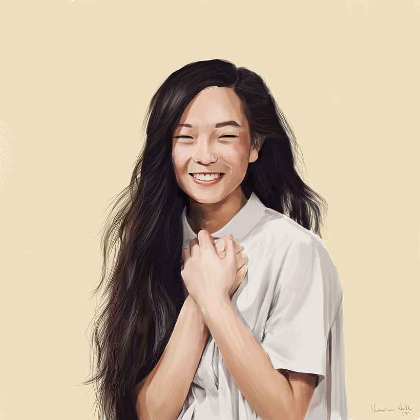 Portrait Illustrations with Photoshop 1