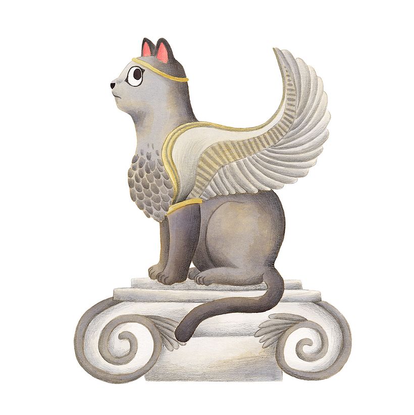 Sphinx of Naxos (Delphi Archaeological Museum)