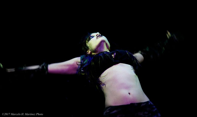 Dark Gothic Dancer - Live Performance Photography 0