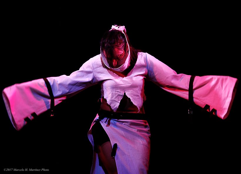 Dark Gothic Dancer - Live Performance Photography 3