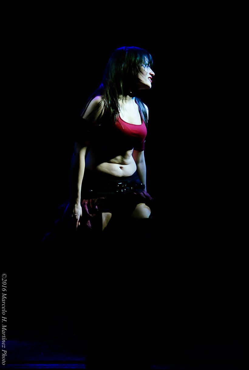 Dark Gothic Dancer - Live Performance Photography 4