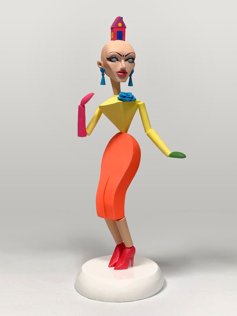 Sasha Velour Art Doll -1