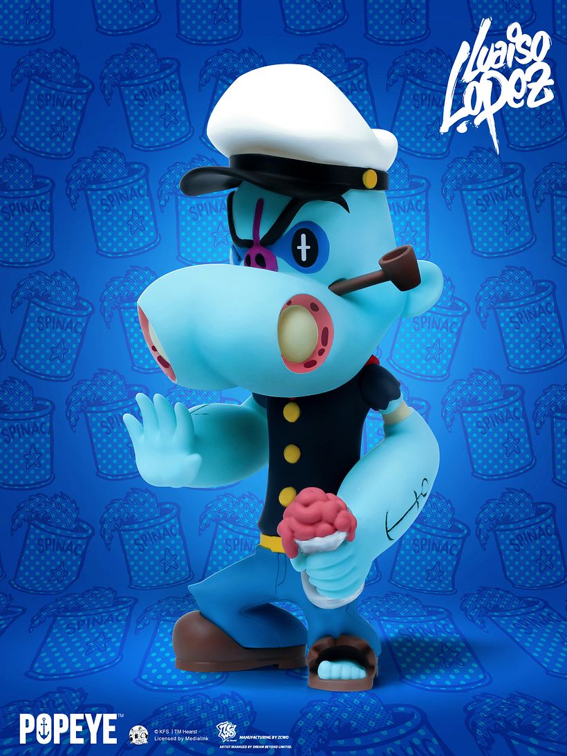 Zombie Popeye 90º Aniversario 2