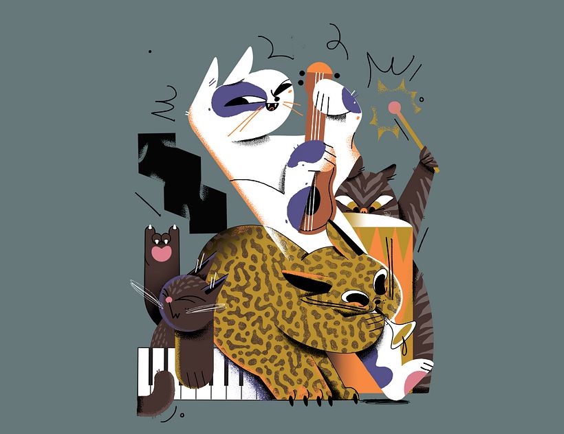 Cats' Band/ Banda de gatos 0