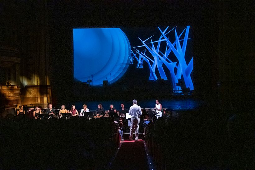 Escenografía audiovisual para Volcánica IV - El Gigante Egoísta 7