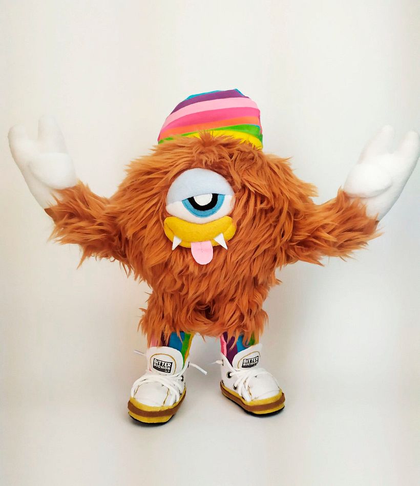 Mi Proyecto del curso: Textile Toys: diseño y creación de personajes en tela. Bitterbichos 0