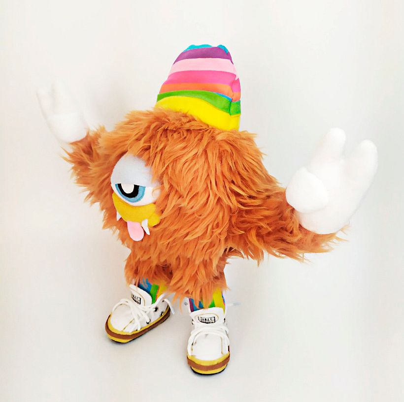 Mi Proyecto del curso: Textile Toys: diseño y creación de personajes en tela. Bitterbichos 1