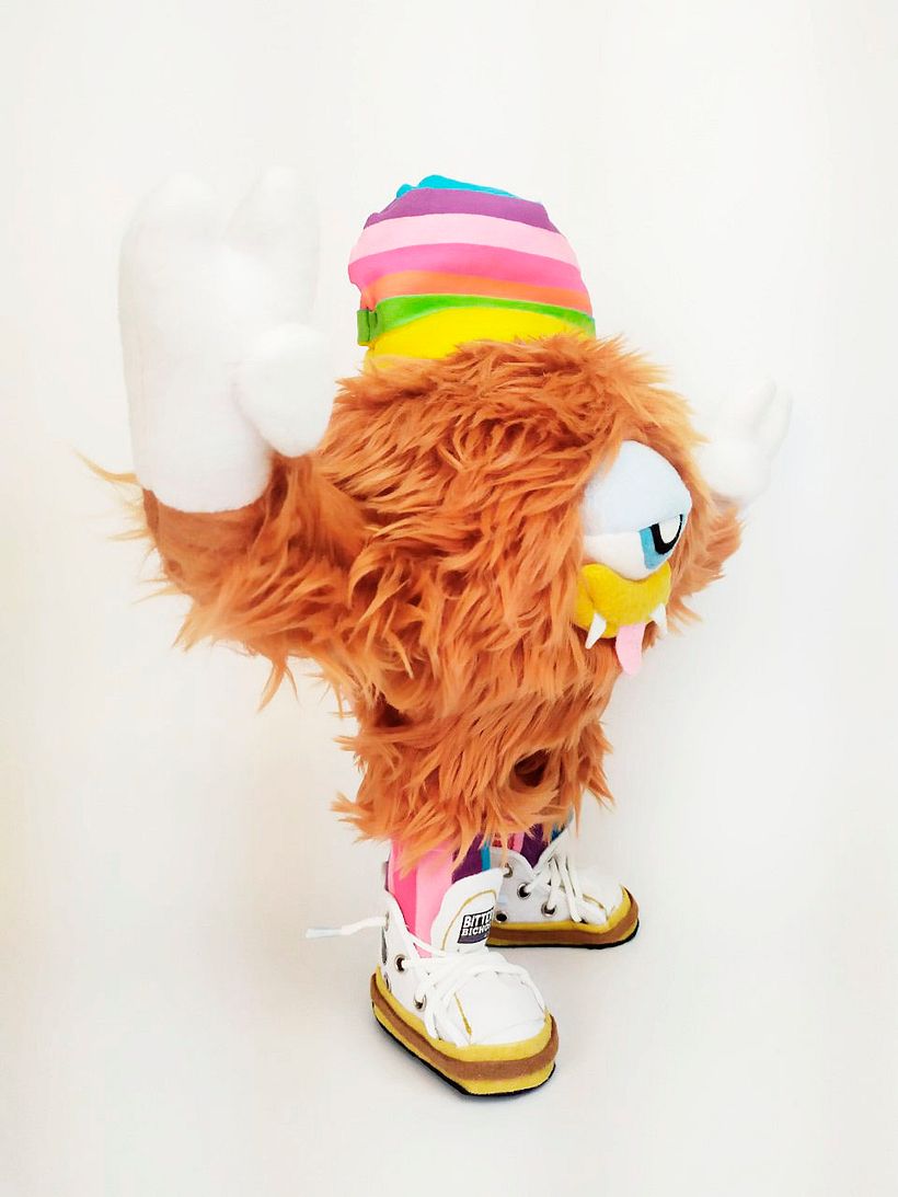Mi Proyecto del curso: Textile Toys: diseño y creación de personajes en tela. Bitterbichos 2