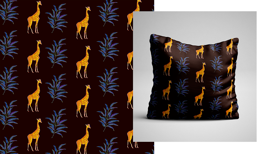 Mi Proyecto del curso: Diseño y composición de patterns textiles  12
