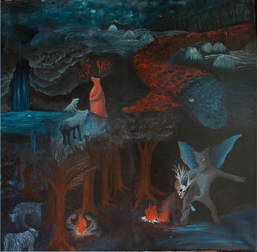 Acrilco sobre tela 2014 100cm x 100cm