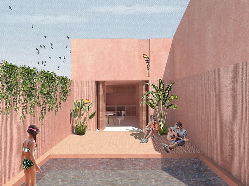 Mi Proyecto del curso: Representación gráfica de proyectos arquitectónicos 0