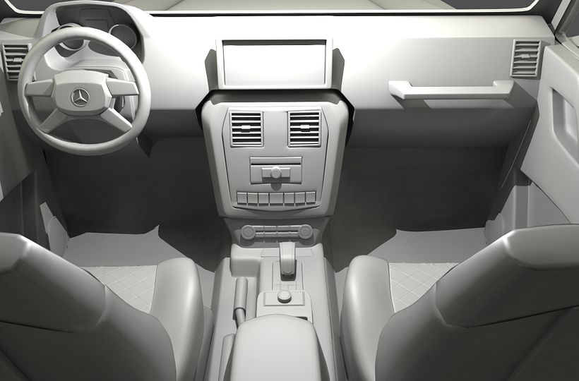 Mercedes Benz G63 DOMINATOR - 3D Modeling