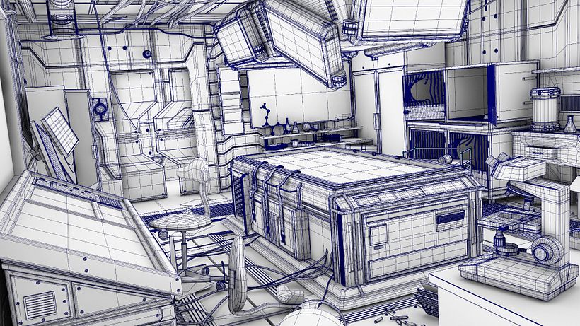 Futuristic Laboratory 1