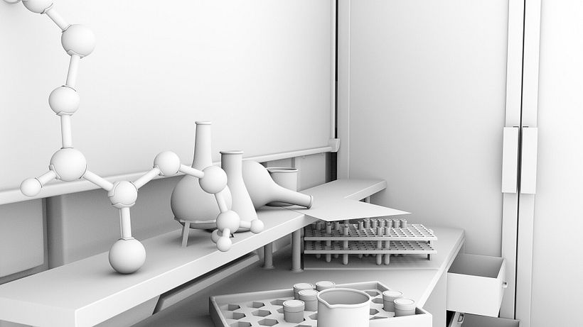 Futuristic Laboratory 3
