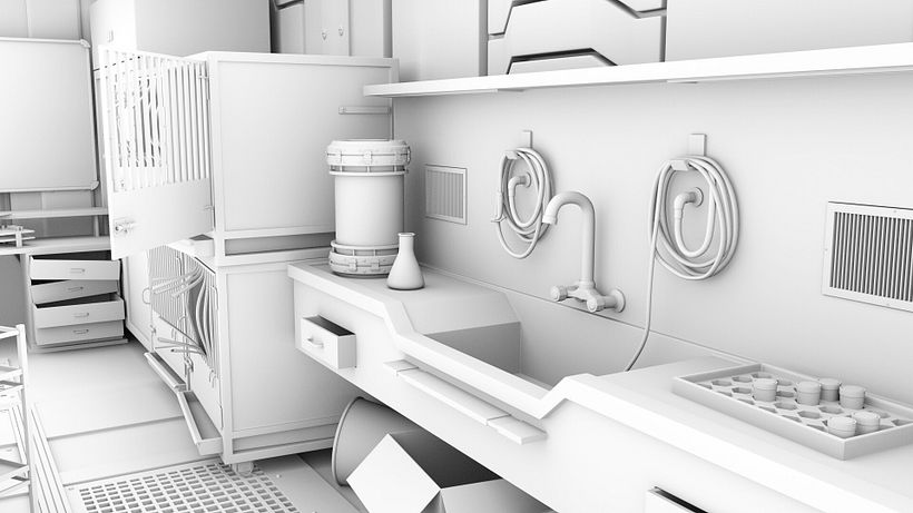 Futuristic Laboratory 6