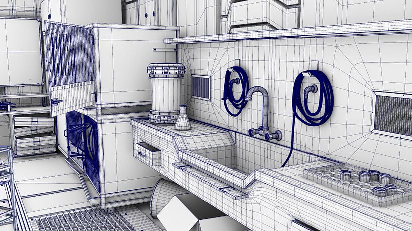 Futuristic Laboratory 7