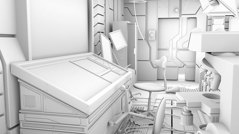 Futuristic Laboratory 12