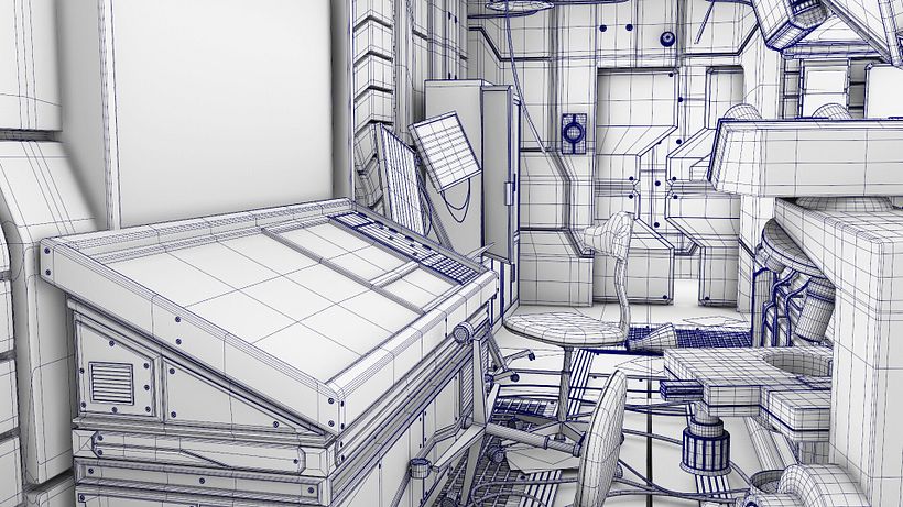 Futuristic Laboratory 13
