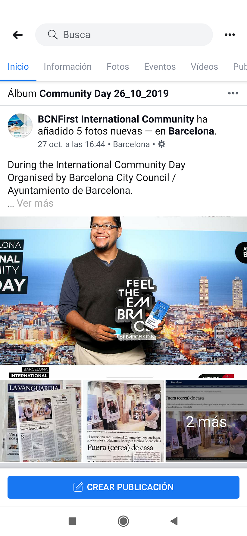 Facebook contents, copy and Community Management by - fran_valad - bcnfirst - franvaladphotography