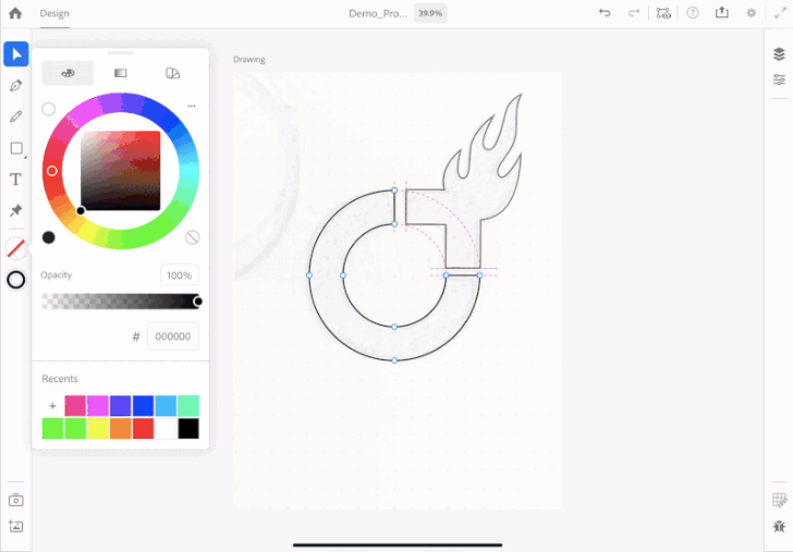 Así serán las Guías de Construcción de Adobe Illustrator para iPad