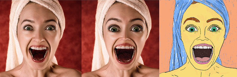 Modifica una foto que te guste y realiza una ilustración sobre ella 1