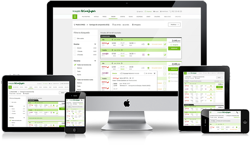 Diseño UX / UI de funnel de Vuelos 0