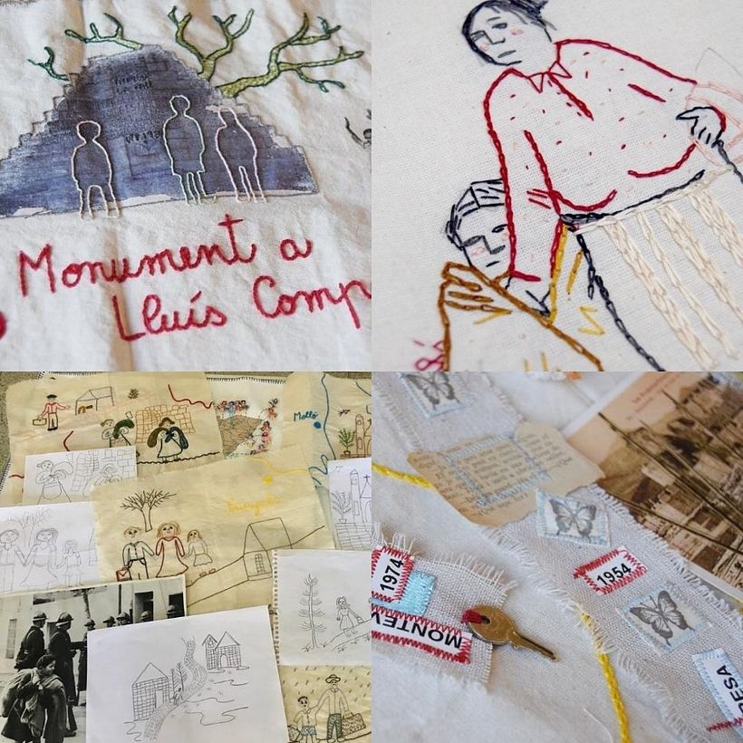 Algunas piezas de la exposición