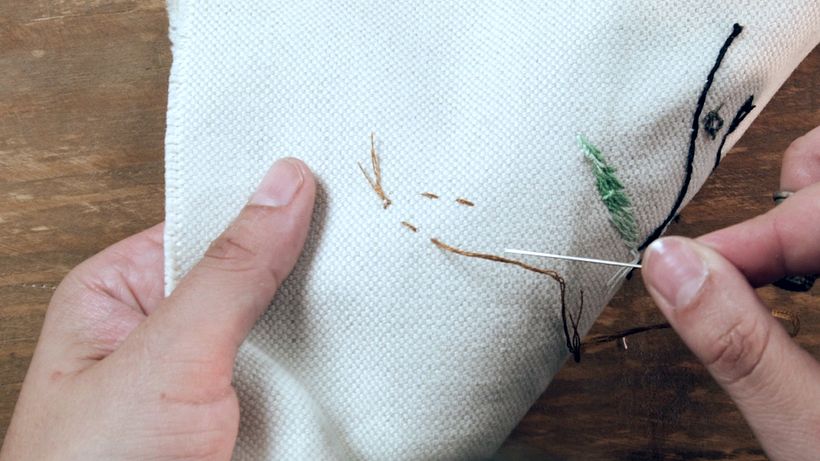 Tutorial Bordado: el punto de rejilla 6