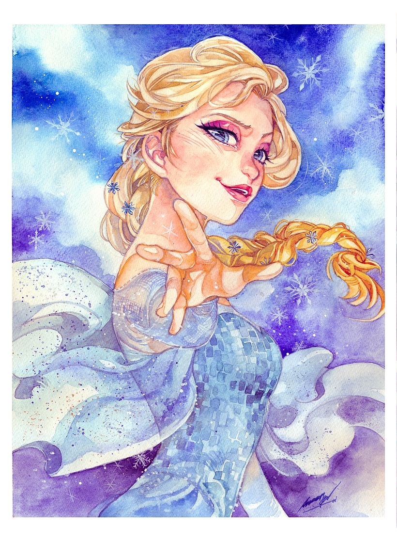 Dibujo por encargo.
