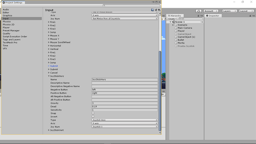 Agregar un Mando en Unity y darle movimiento a un objeto [arriba, abajo, derecha e izquierda] - Hyper Core 1