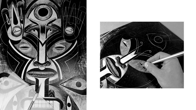 SCRATCH. ECLIPSE. - Seni Rupa