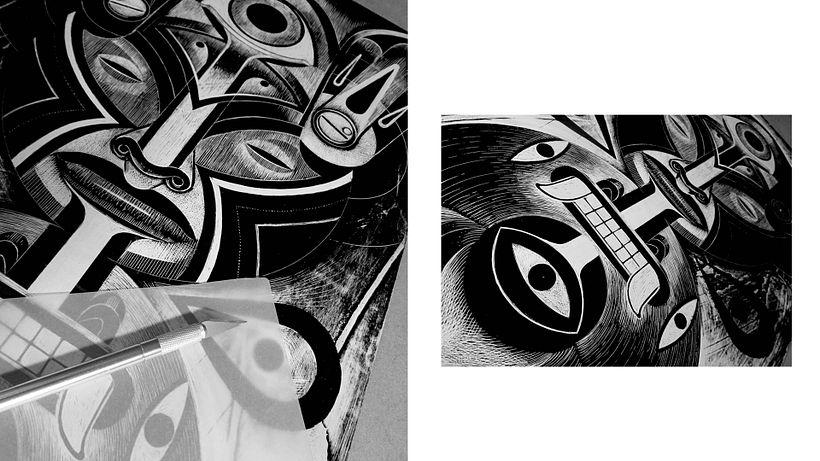 SCRATCH. ECLIPSE. - Seni Rupa
