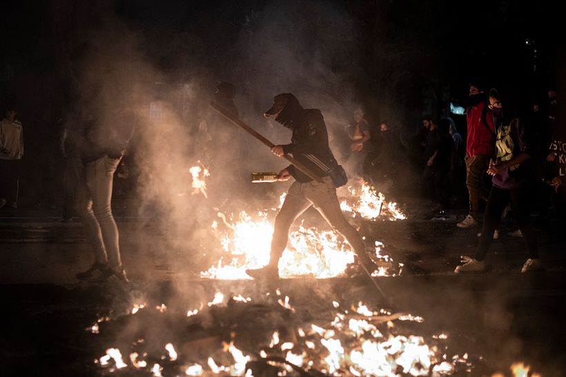 Protestas en Barcelona -1